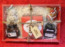 Hamper, clear lid with sting